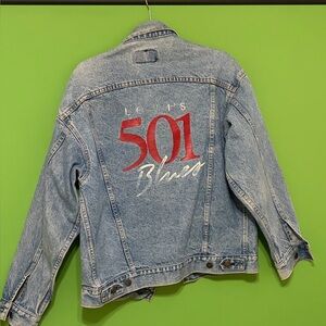 Vintage Levi's Light Blue Denim Jacket